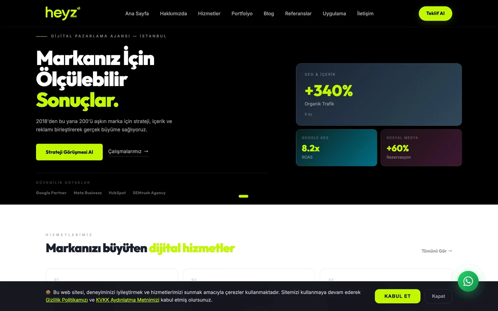 Heyz Social web sitesi