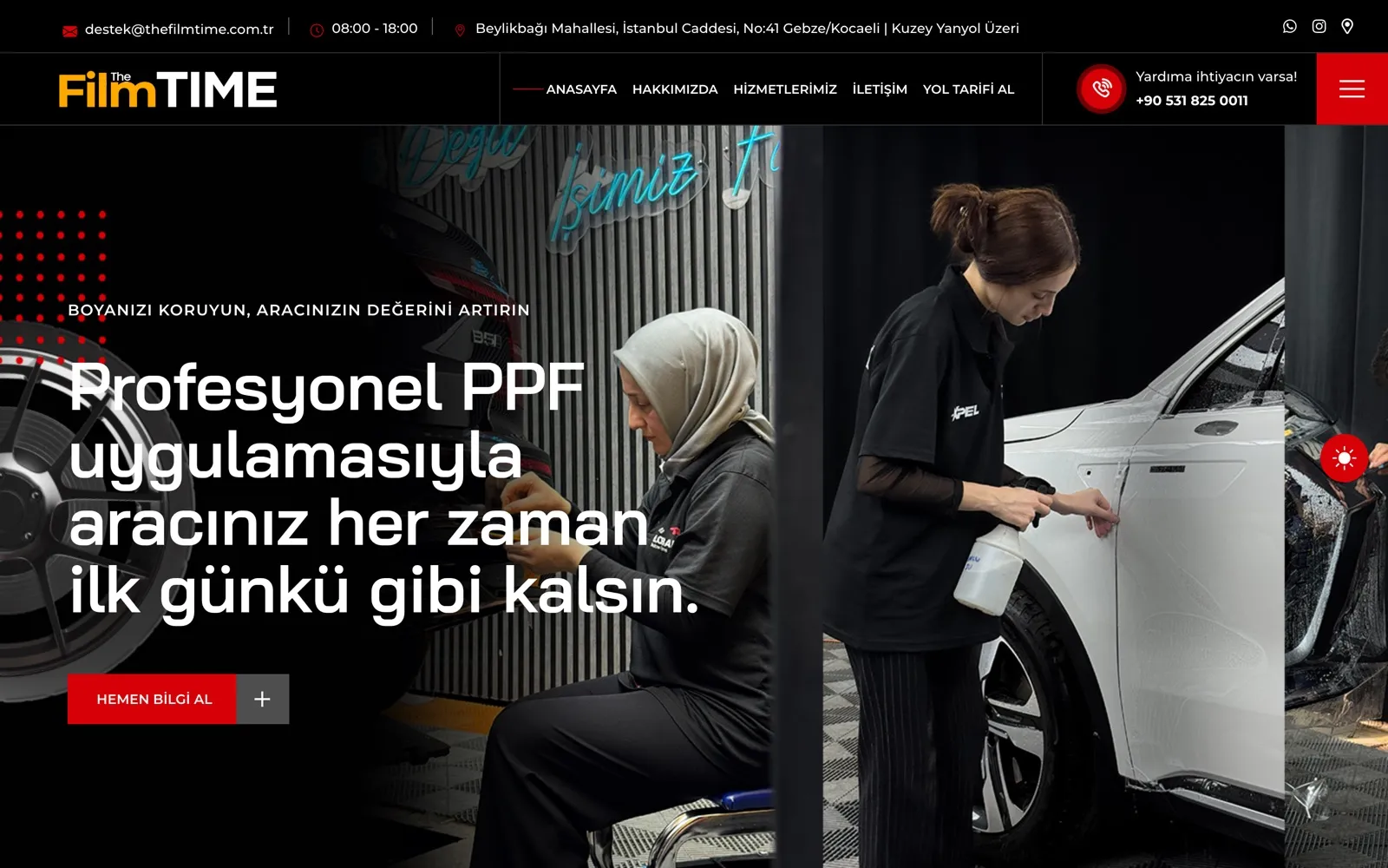 The Film Time web sitesi